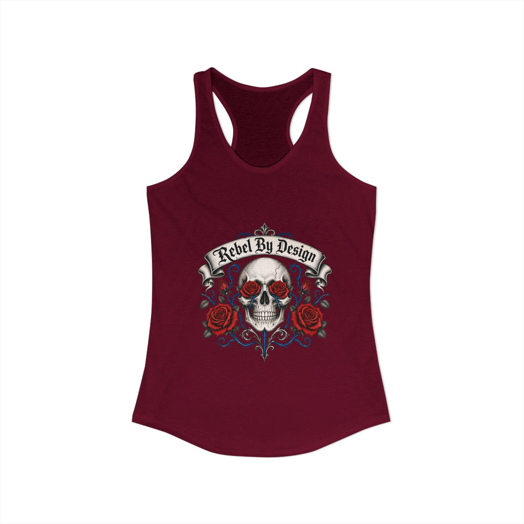 Rebel By Design, Women's Ideal Racerback Tank