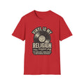 Vinyl Is My Religion T-Shirt — Retro Record Music Lover Tee