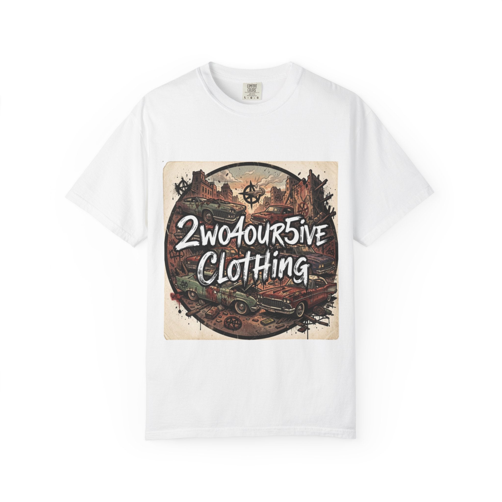 Vintage Motor Club T‑Shirt — 2wo4our5ive Clothing Graphic Tee