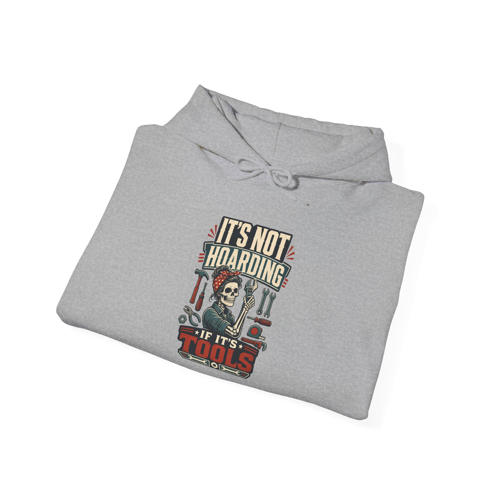 It's Not Hoarding If It's Tools Hoodie | Funny Garage Tools