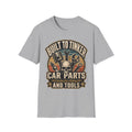 Built to Tinker Car Parts and Tools Tee — Vintage Mechanic Skull Shirt