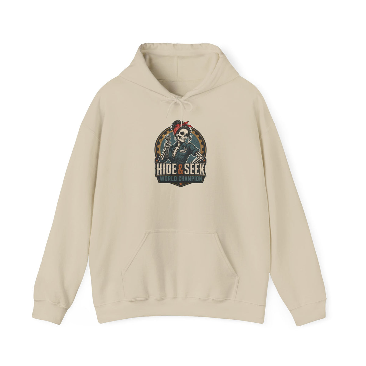 10mm Hide & Seek World Champion Hoodie | Funny Mechanic