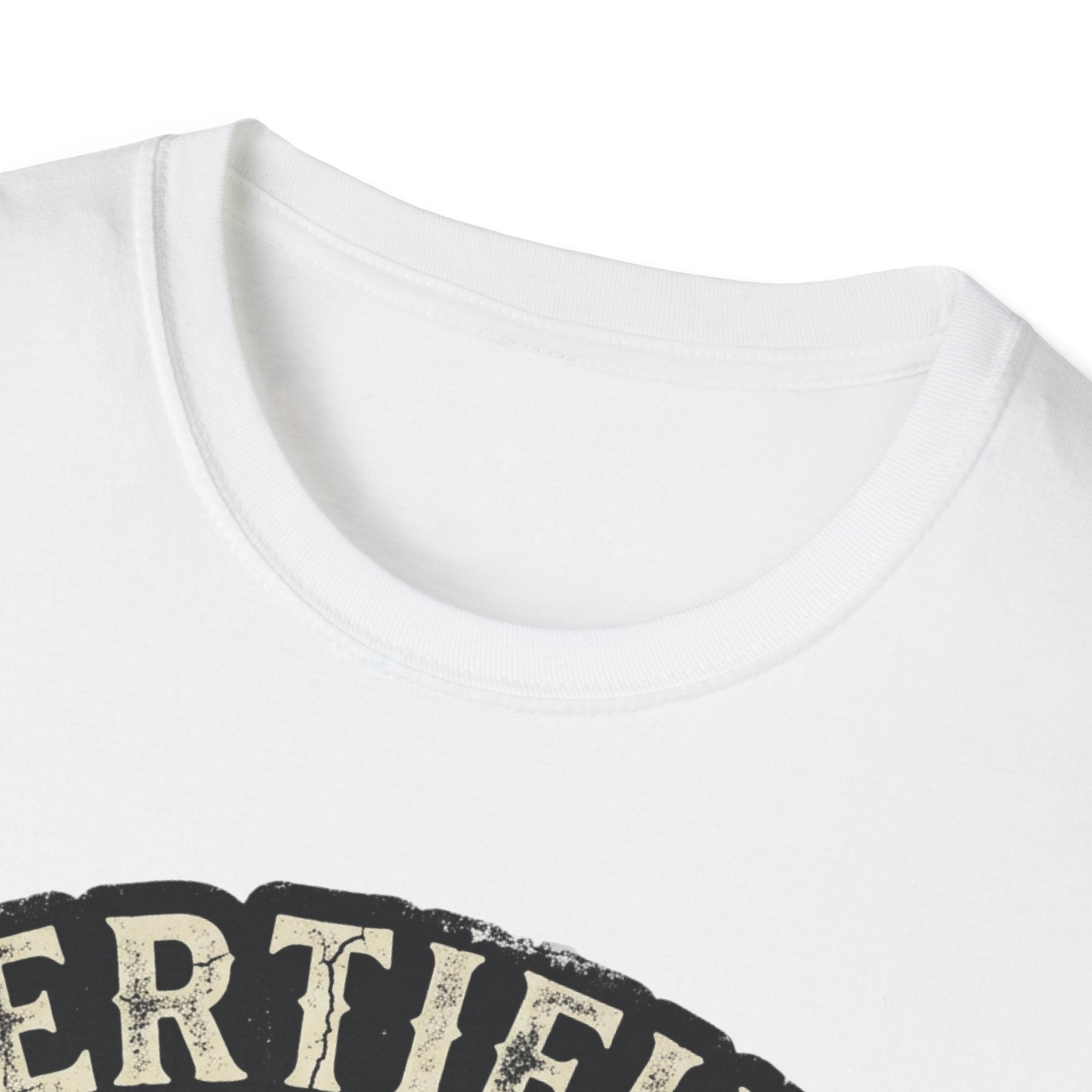 Certified Smarts Skull T-Shirt – Funny Rebel Geek Graphic Tee