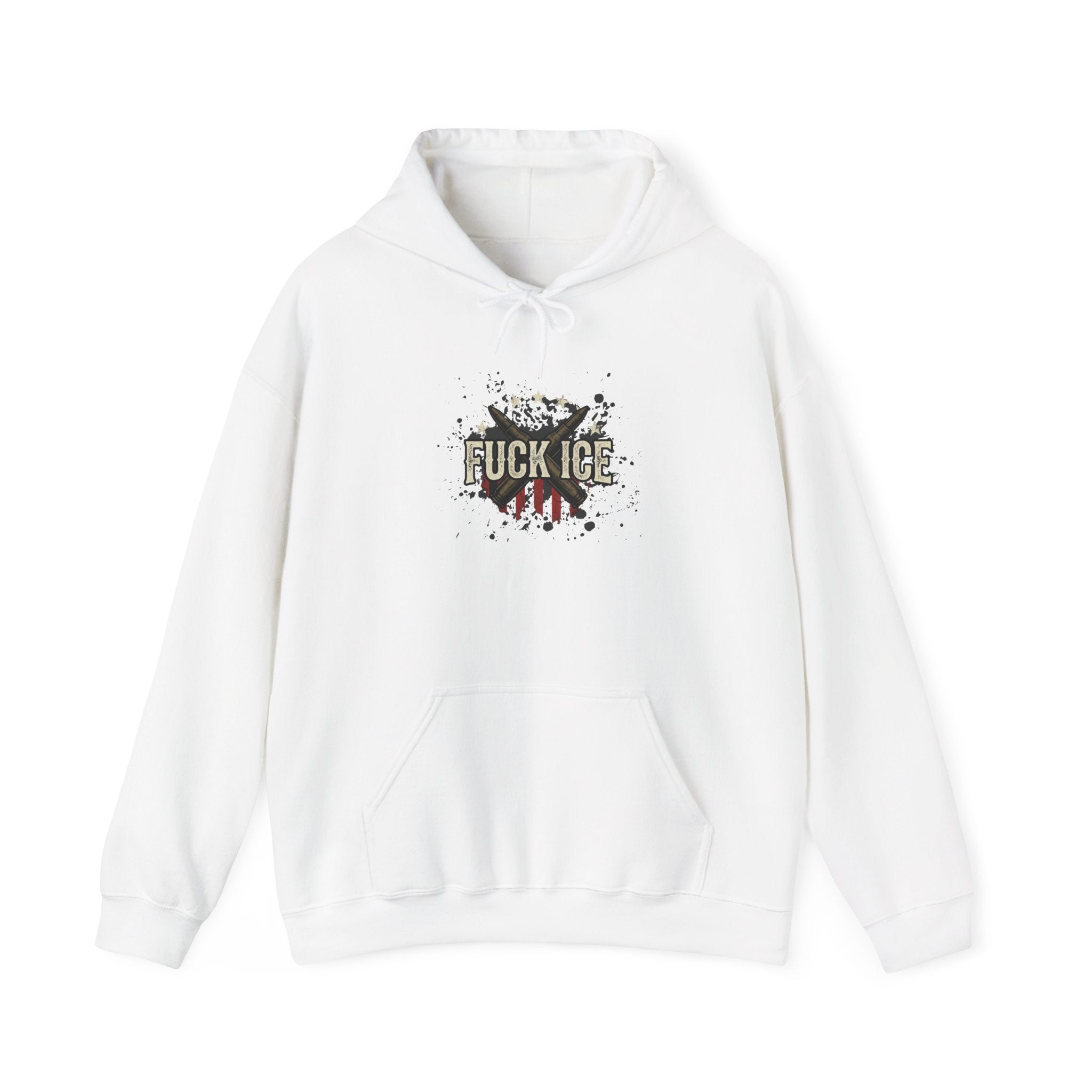 Hoodie — 'FUCK ICE'  Pullover Sweatshirt
