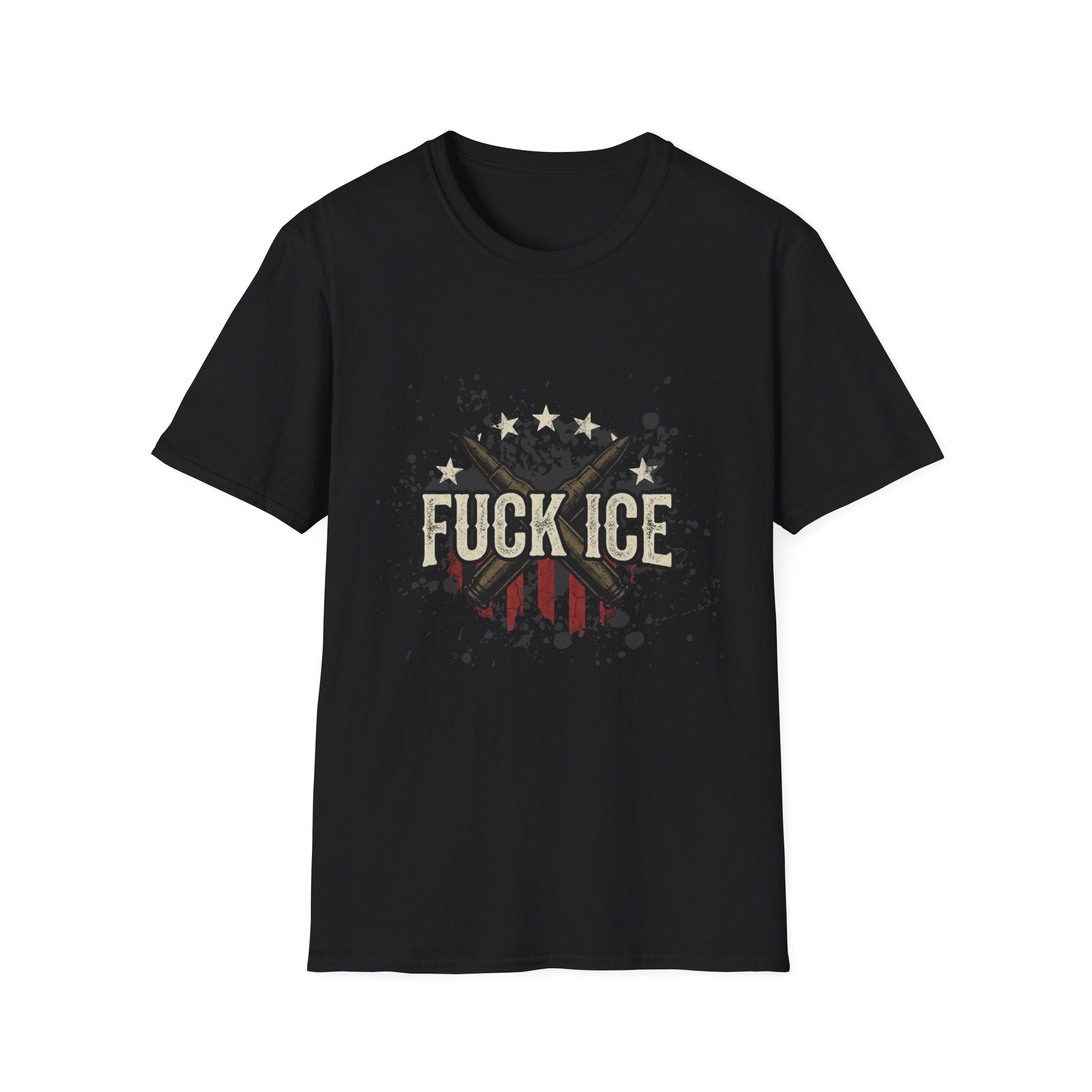 "F*ck ICE" Protest T-Shirt – Anti-Detention Political Graphic Tee