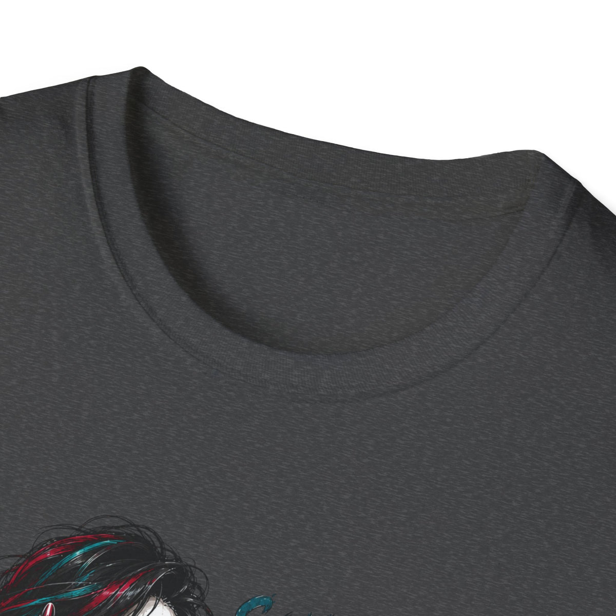 Edgy 'Grow the F*** Up' Graphic T-Shirt — Dark Skull Girl Statement Tee