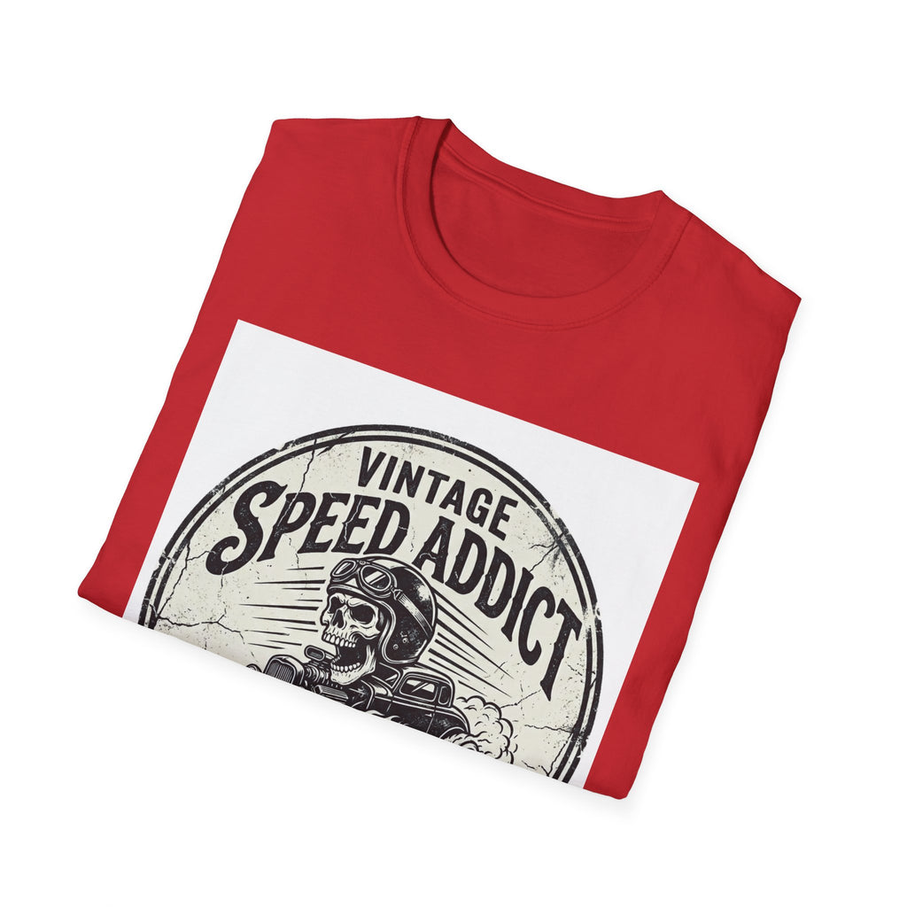 Vintage Speed Addict T-Shirt — Retro Hot Rod Racing Tee