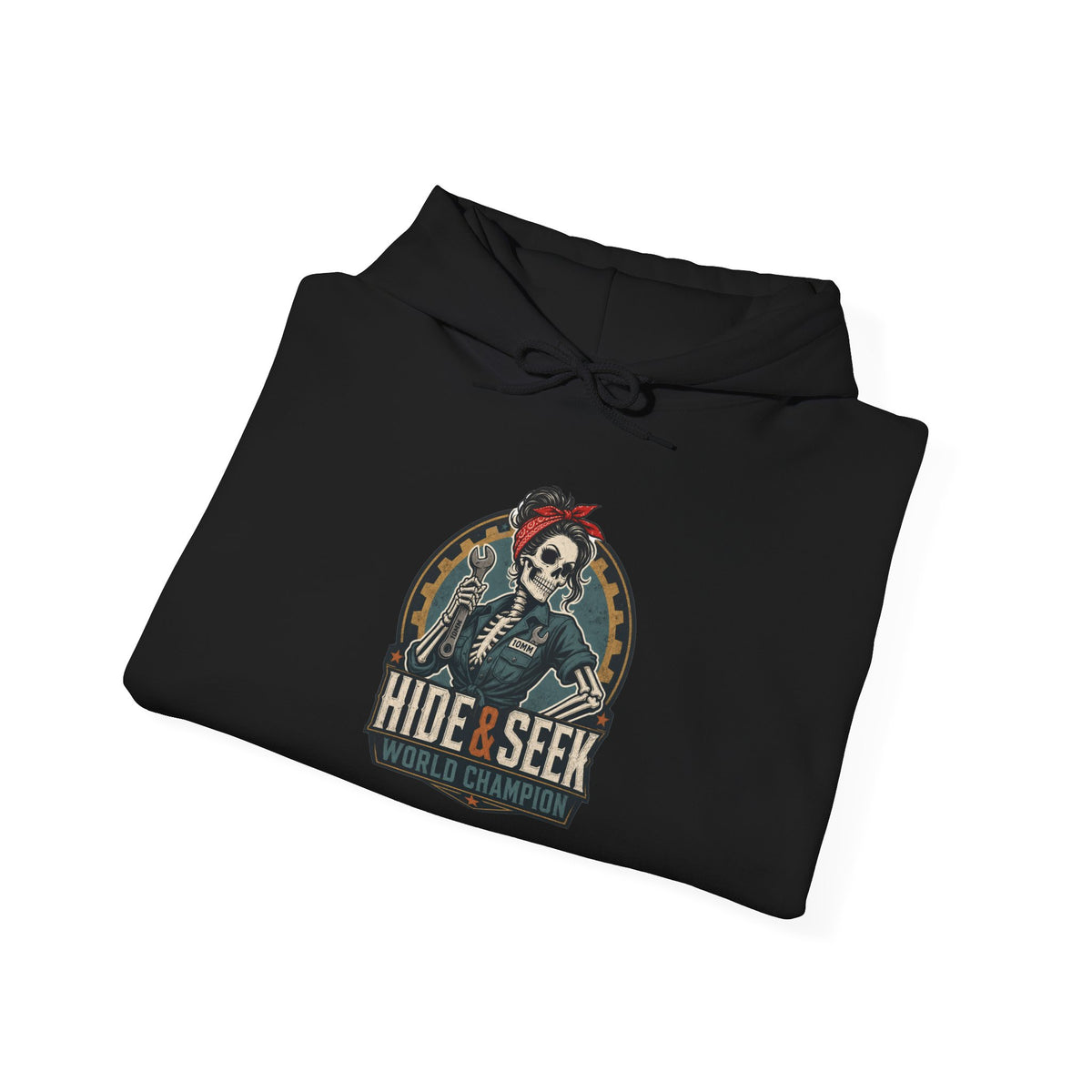 10mm Hide & Seek World Champion Hoodie | Funny Mechanic
