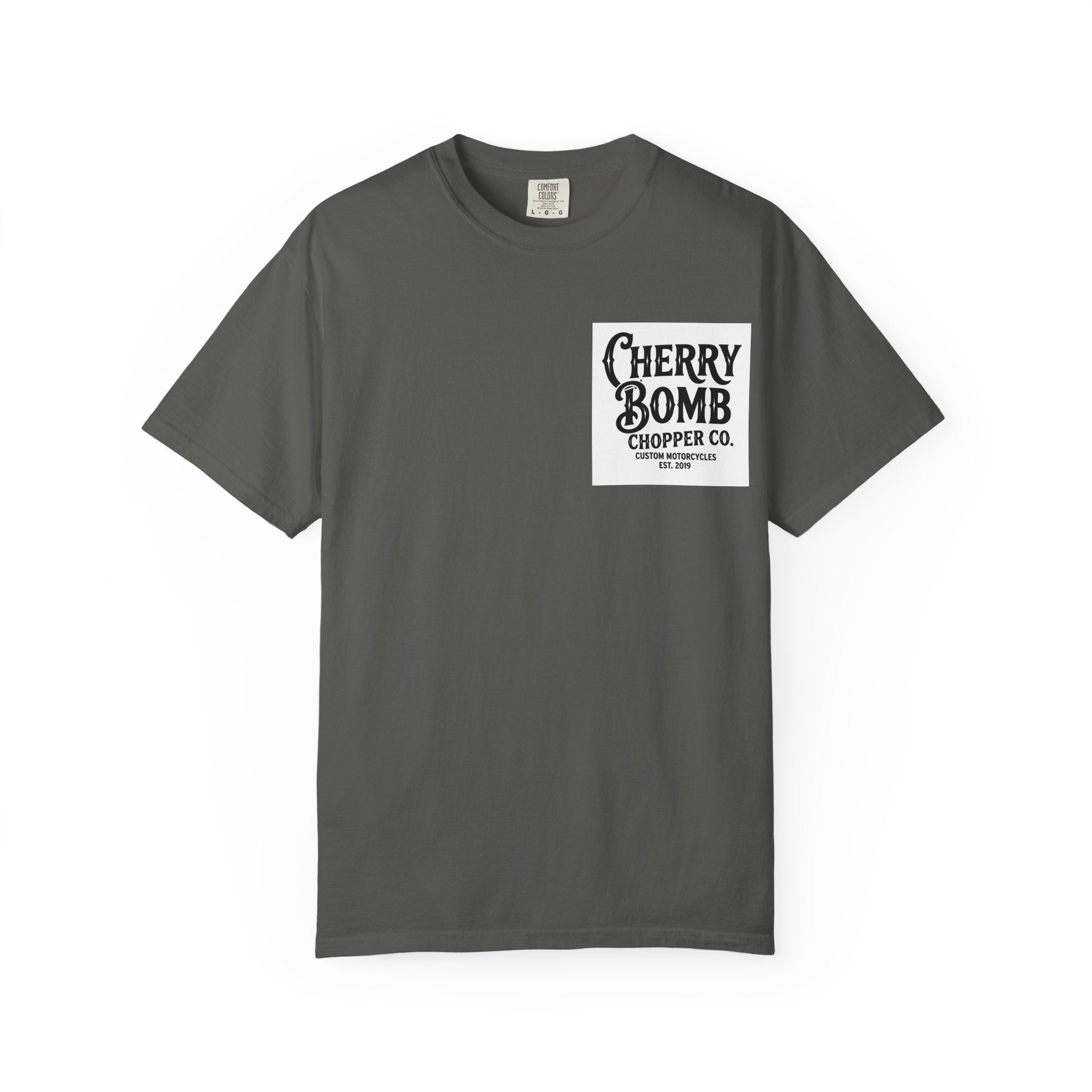 Cherry Bomb Chopper Co. Motorcycle T-Shirt