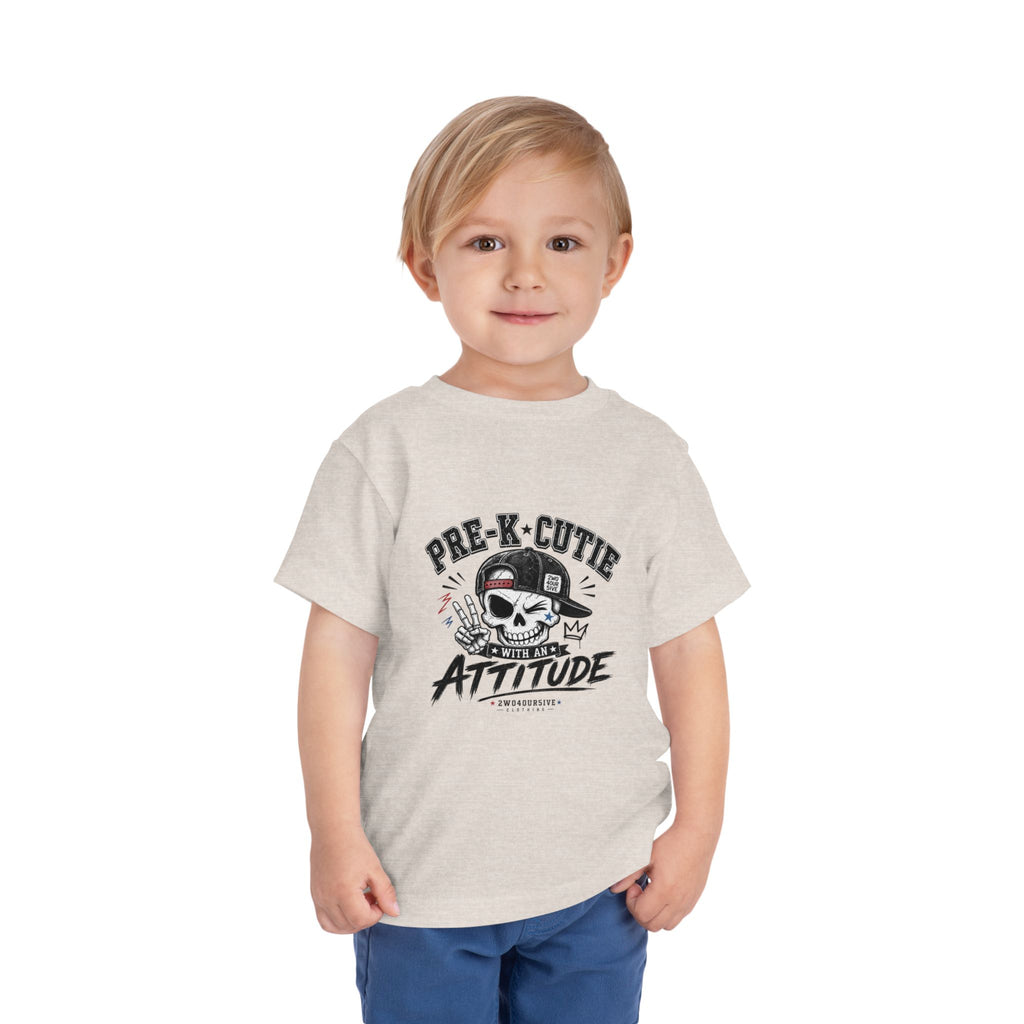 Pre-K Cutie Attitude Toddler Tee