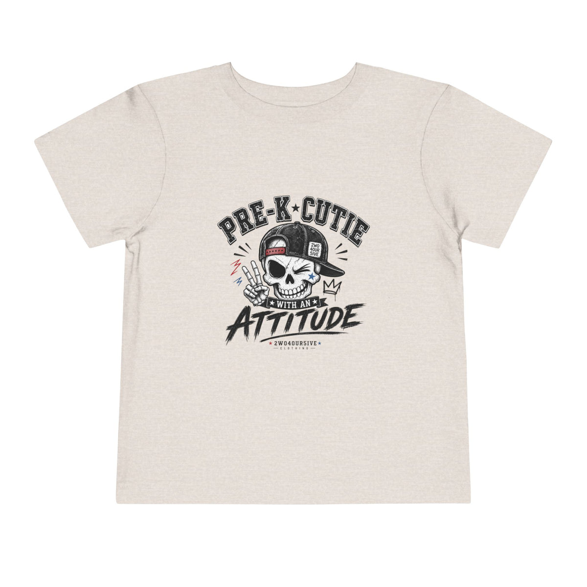Pre-K Cutie Attitude Toddler Tee