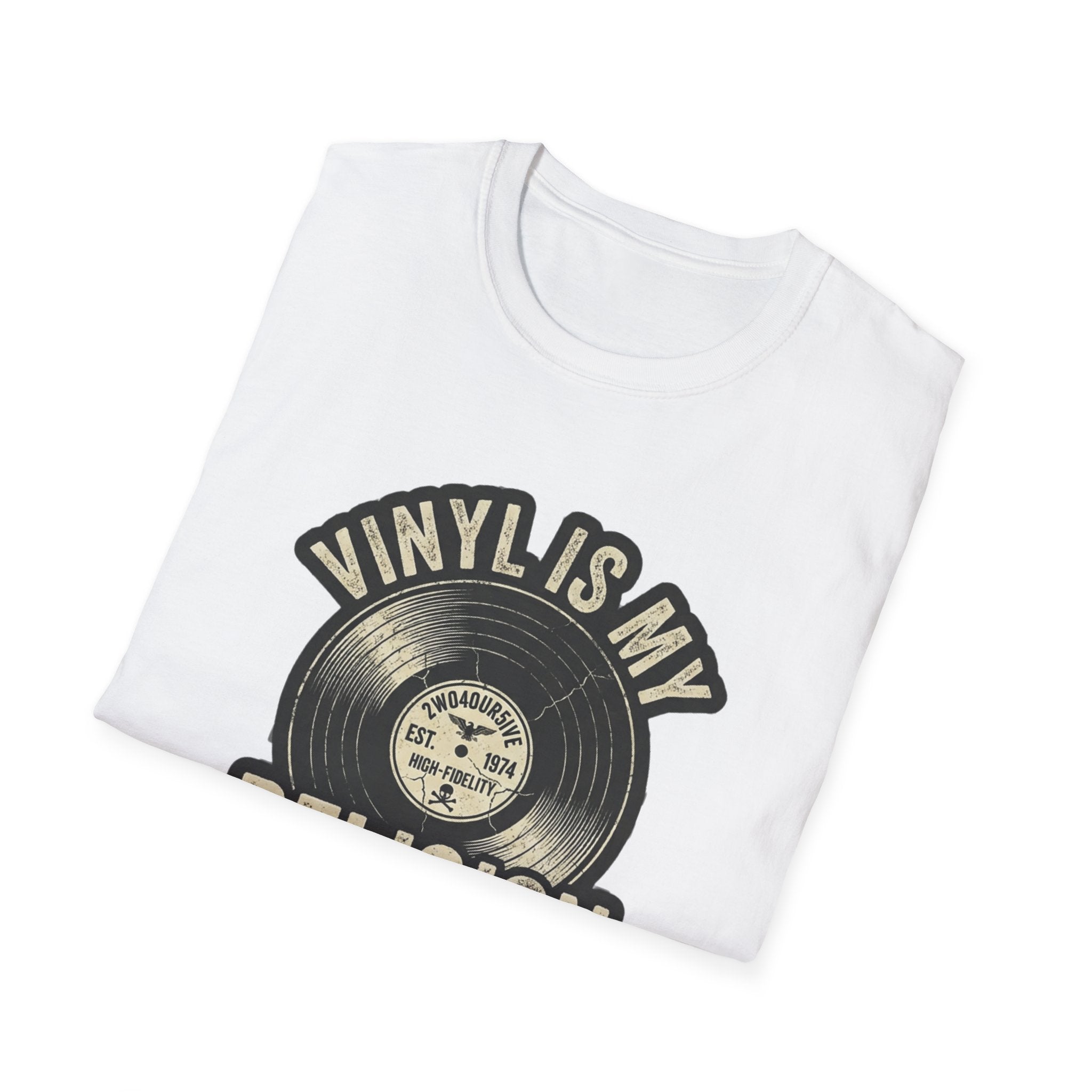 Vinyl Is My Religion T-Shirt — Retro Record Music Lover Tee