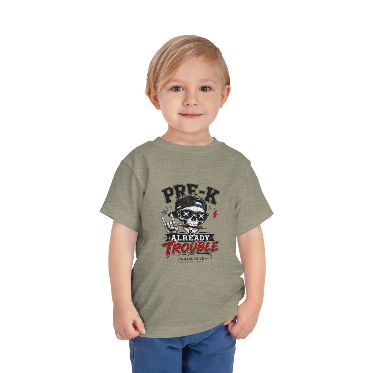 Pre-K Already Trouble Toddler Tee