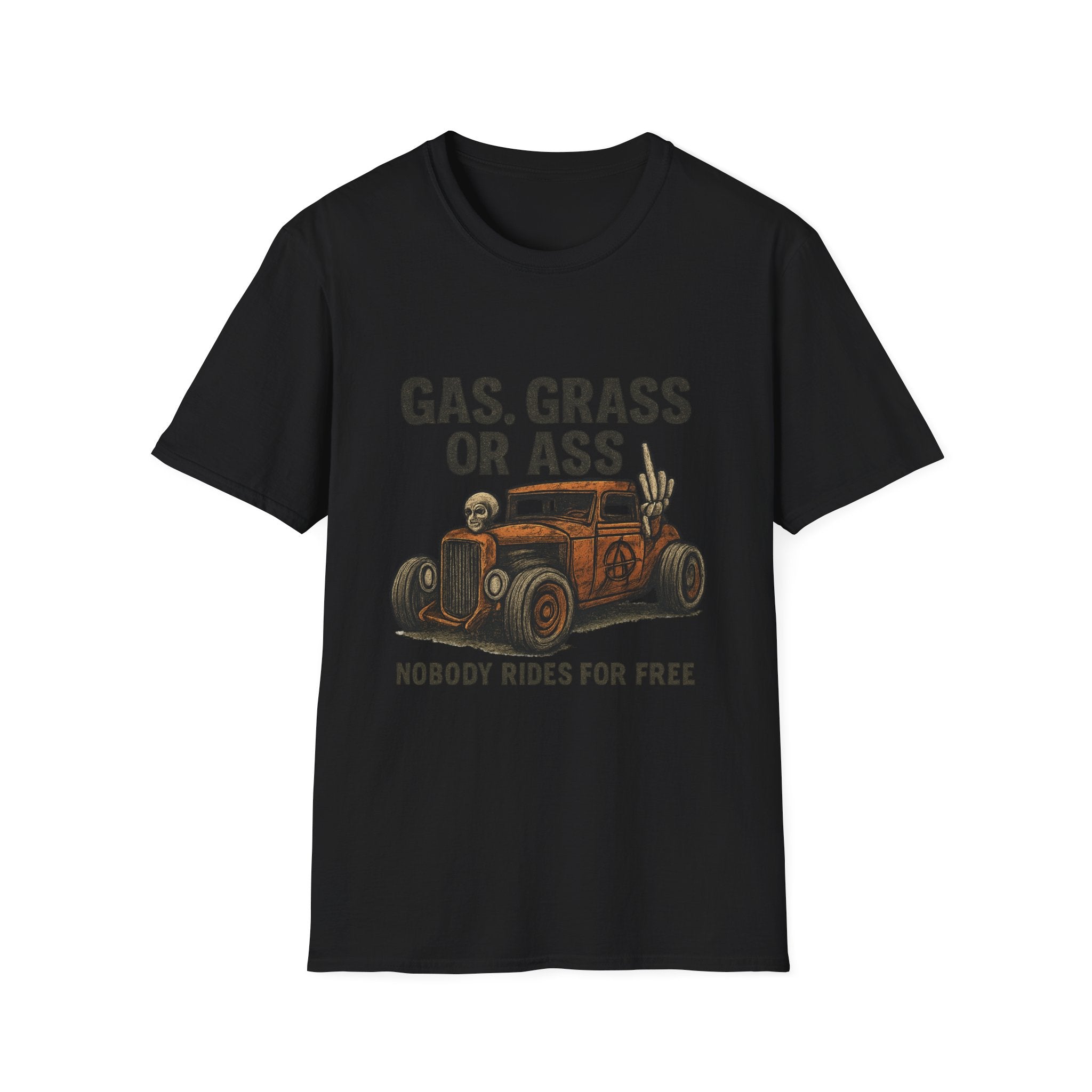 Gas, Grass or Ass T-Shirt — Vintage Hot Rod Graphic Tee