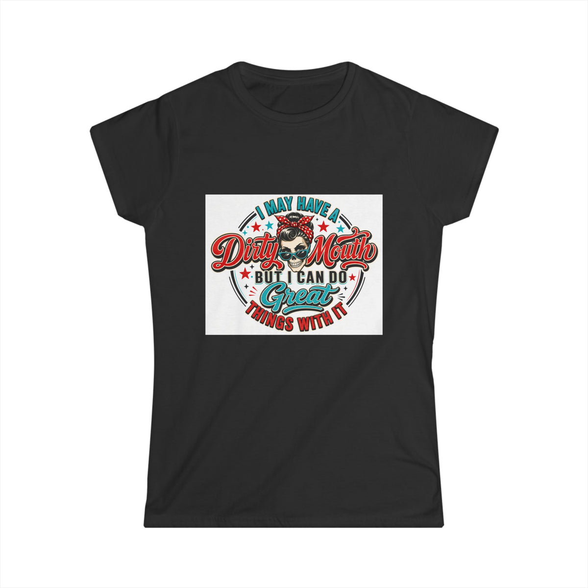 Dirty Mouth Graphic Tee — Retro Rosie