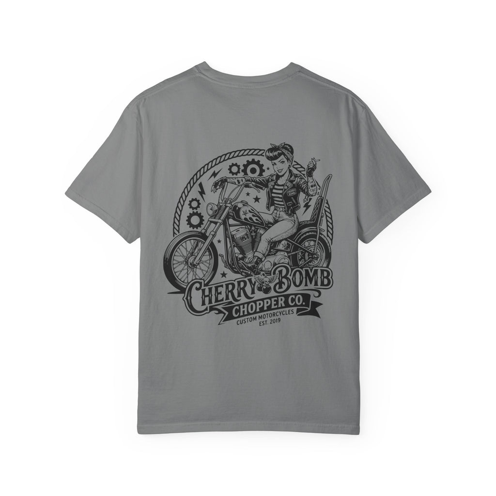 Cherry Bomb Chopper Co. Motorcycle T-Shirt