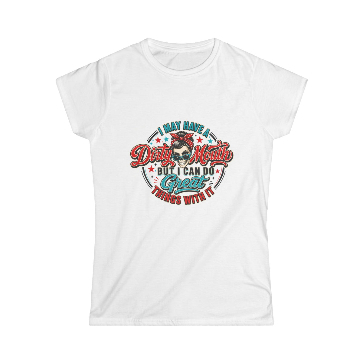 Dirty Mouth Graphic Tee — Retro Rosie