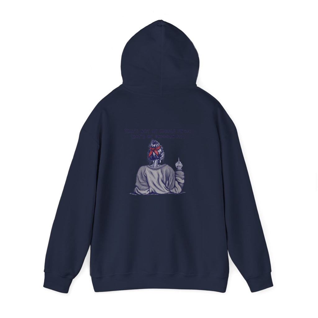 Hoodie — “That’s Not My Middle Finger, That’s My Unicorn Fist” Graphic Hoodie