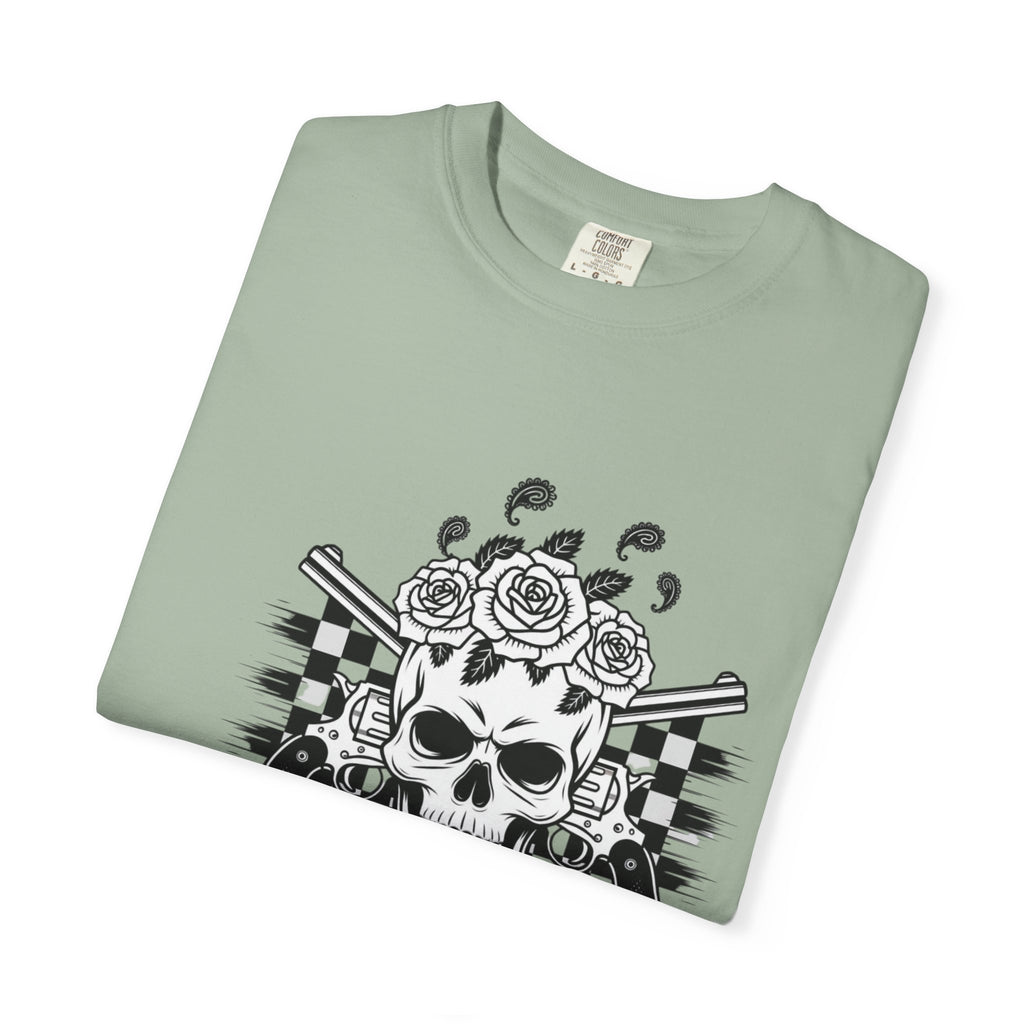 Skull & Roses T‑Shirt — "Freedom Ain't Free" Graphic Tee