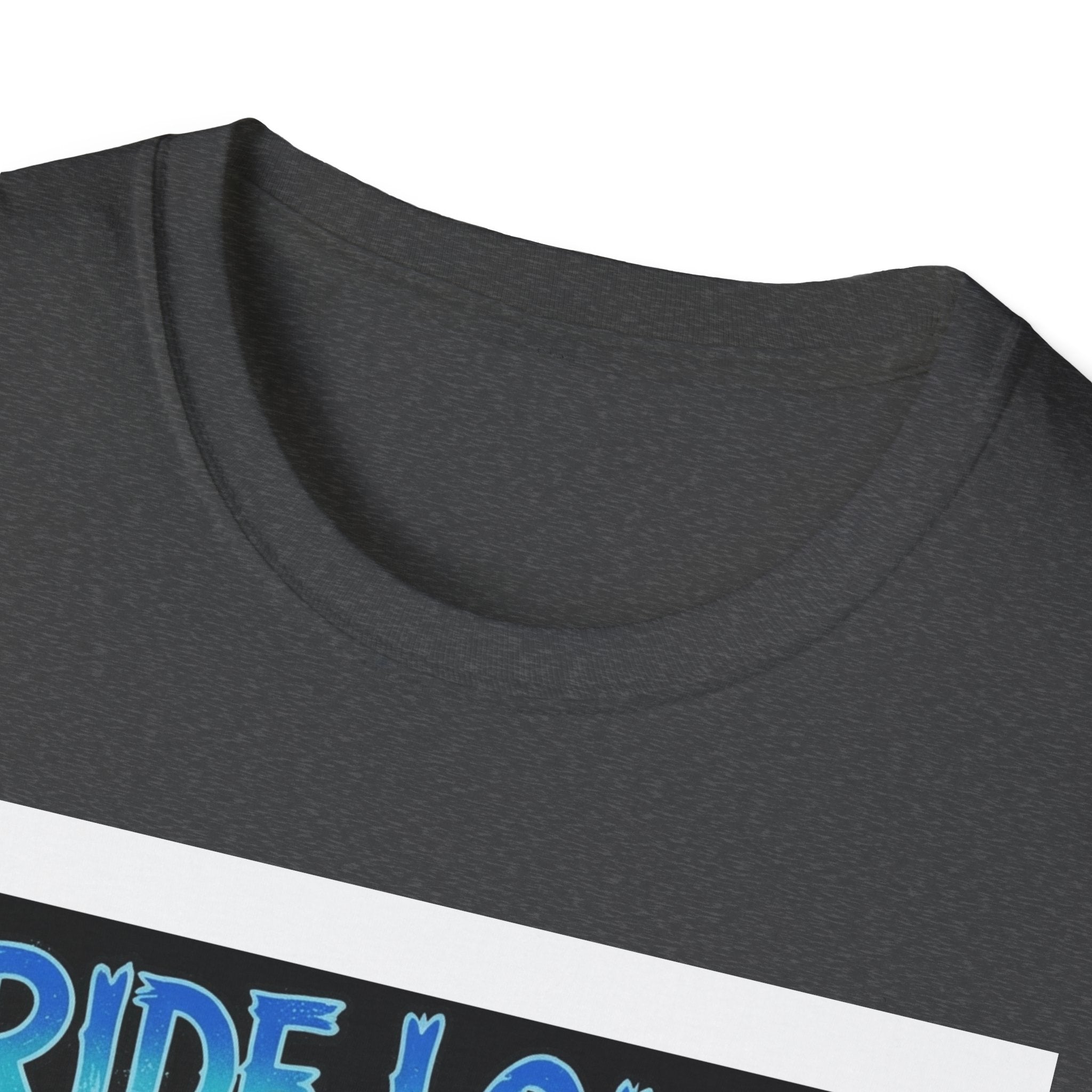 Ride Loud Die Dirty Motorcycle T-Shirt — Skull & Flames Biker Tee