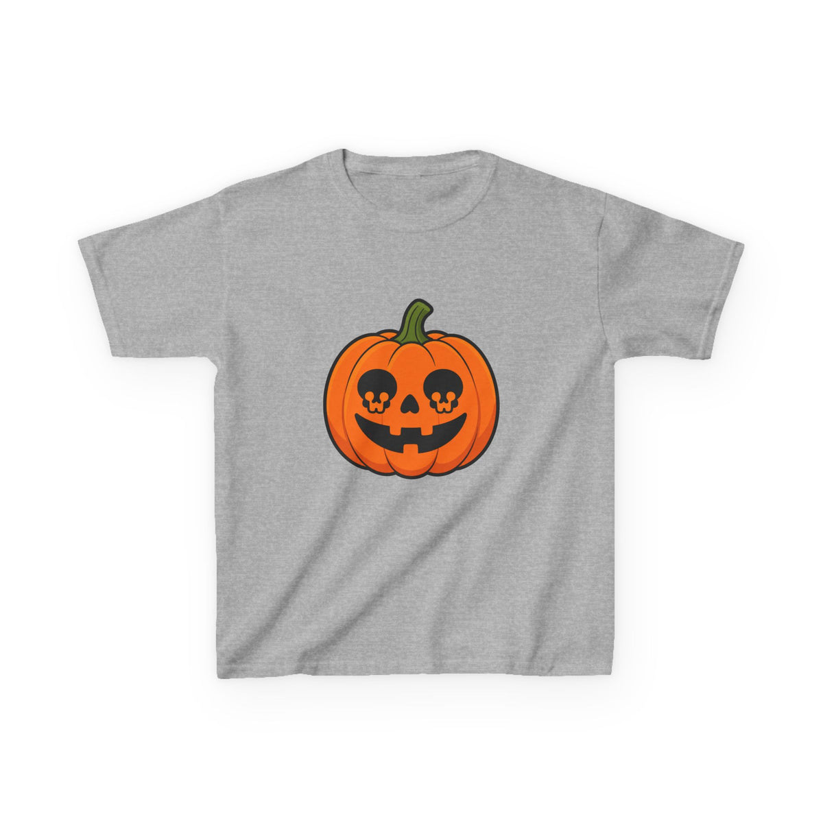 Kids Halloween Pumpkin T-Shirt — Cute Jack-o'-Lantern Tee