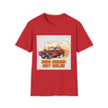 Burn Rubber Not Rules Muscle Car T-Shirt