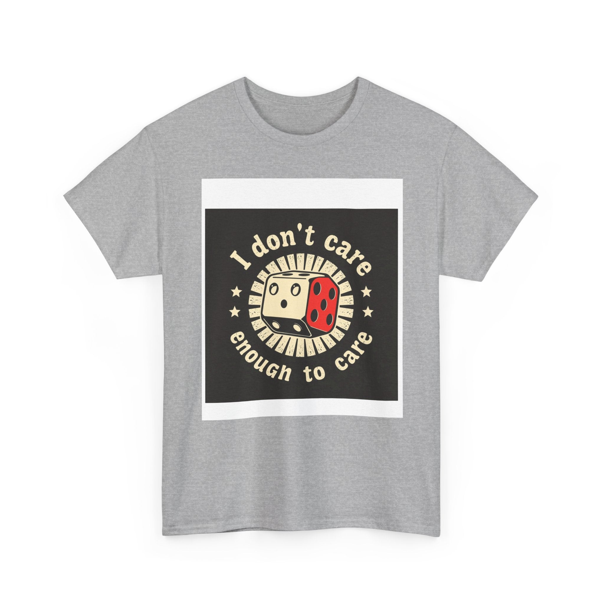 “I don’t care enough to care”