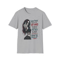Edgy 'Grow the F*** Up' Graphic T-Shirt — Dark Skull Girl Statement Tee