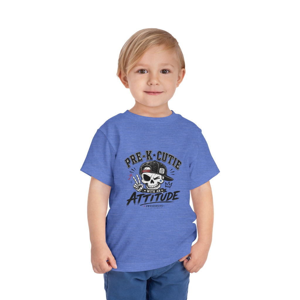 Pre-K Cutie Attitude Toddler Tee