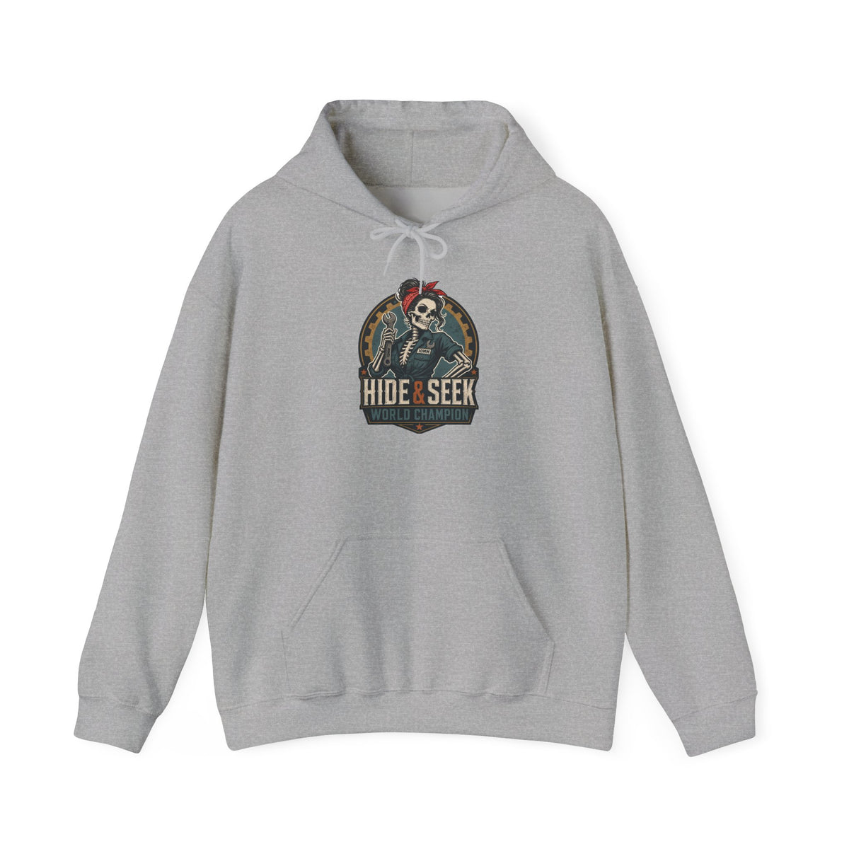 10mm Hide & Seek World Champion Hoodie | Funny Mechanic