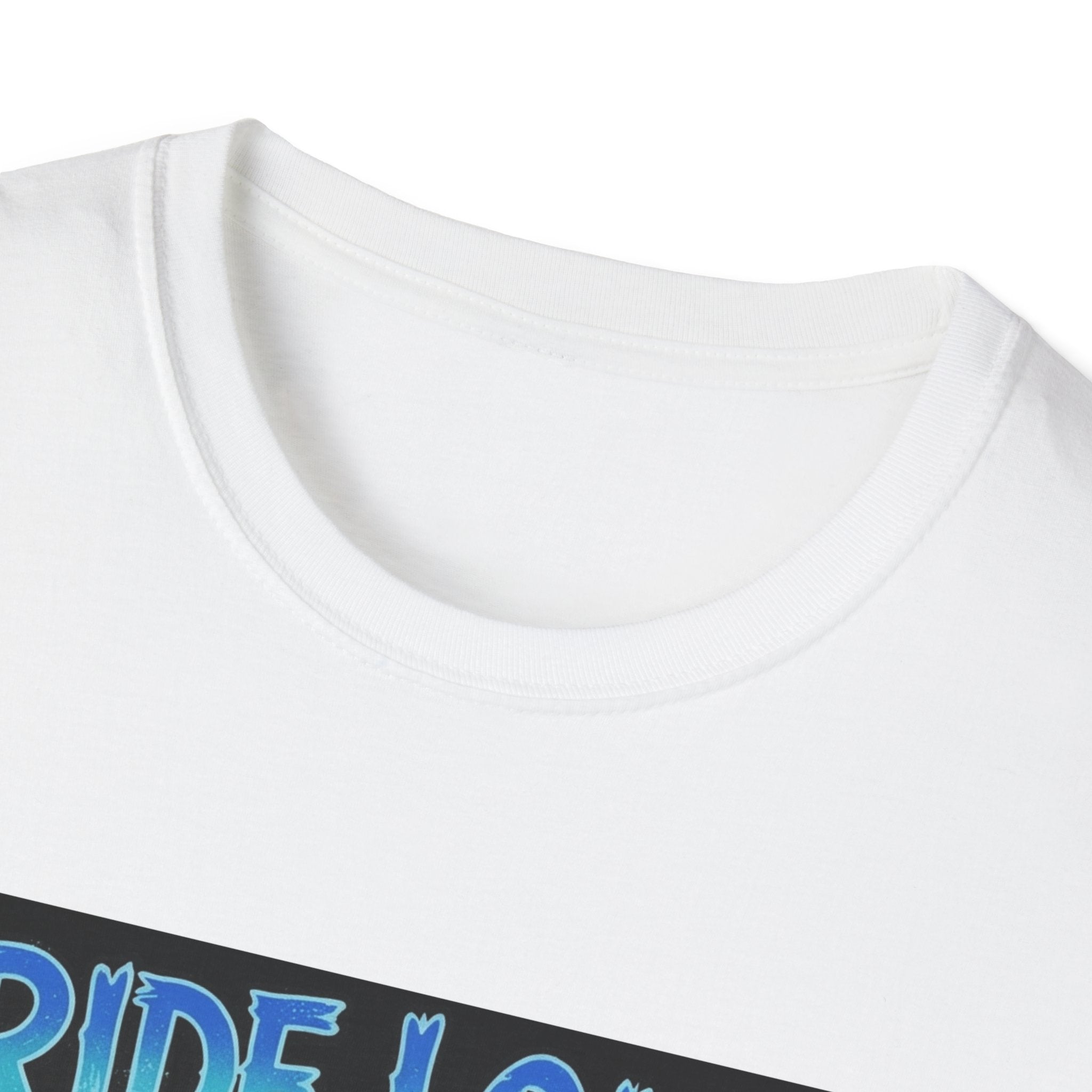 Ride Loud Die Dirty Motorcycle T-Shirt — Skull & Flames Biker Tee