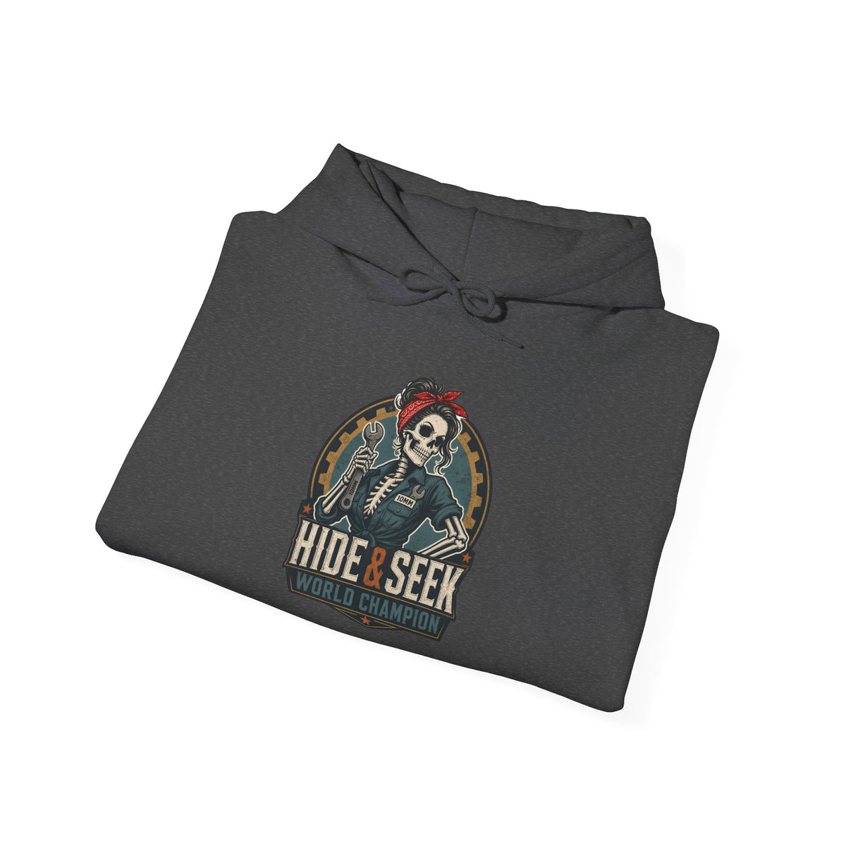 10mm Hide & Seek World Champion Hoodie | Funny Mechanic