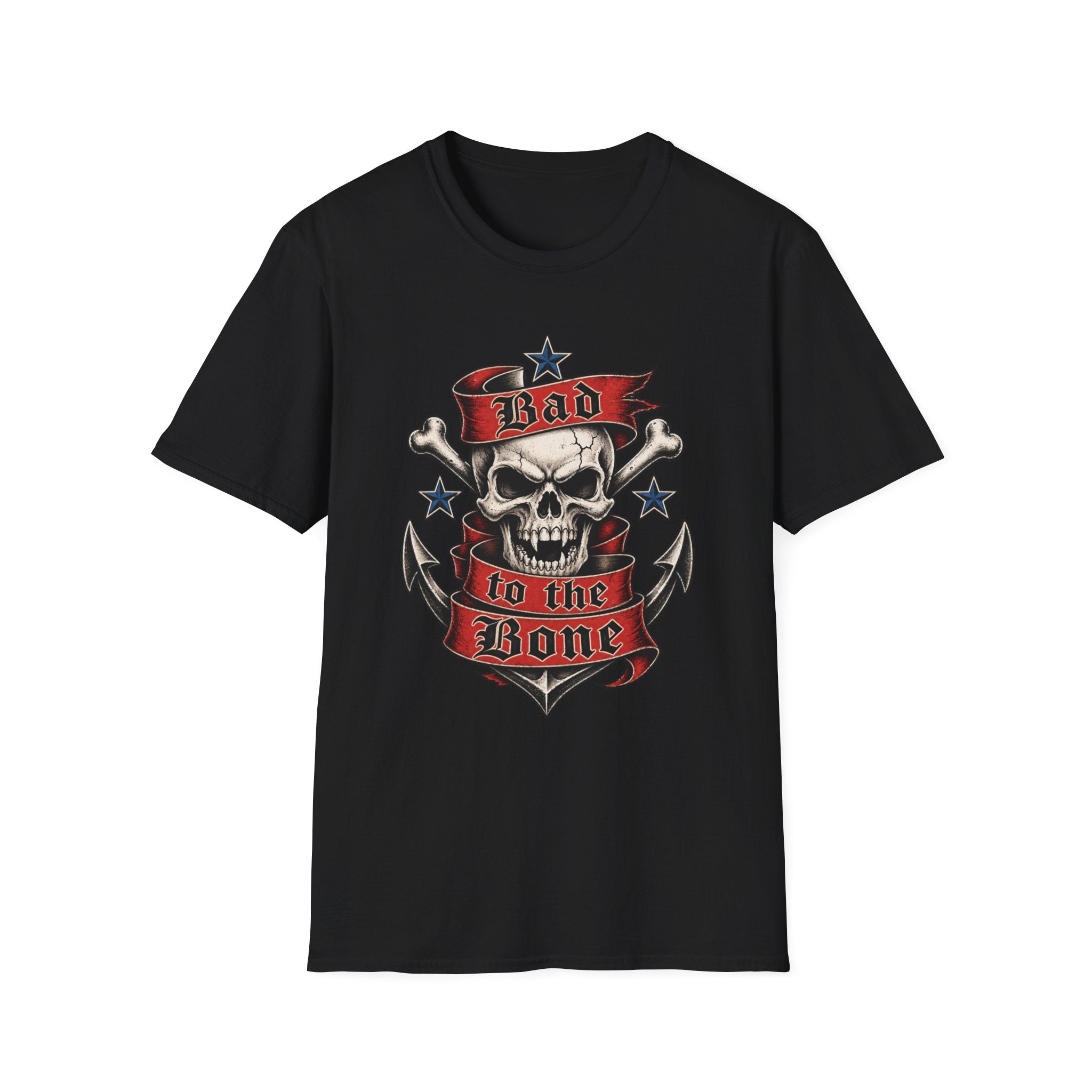 Bad to the Bone Skull T-Shirt