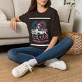 Fourth of July Monster Truck T‑Shirt — 'America Runs on Dad Jokes' Skeleton Design