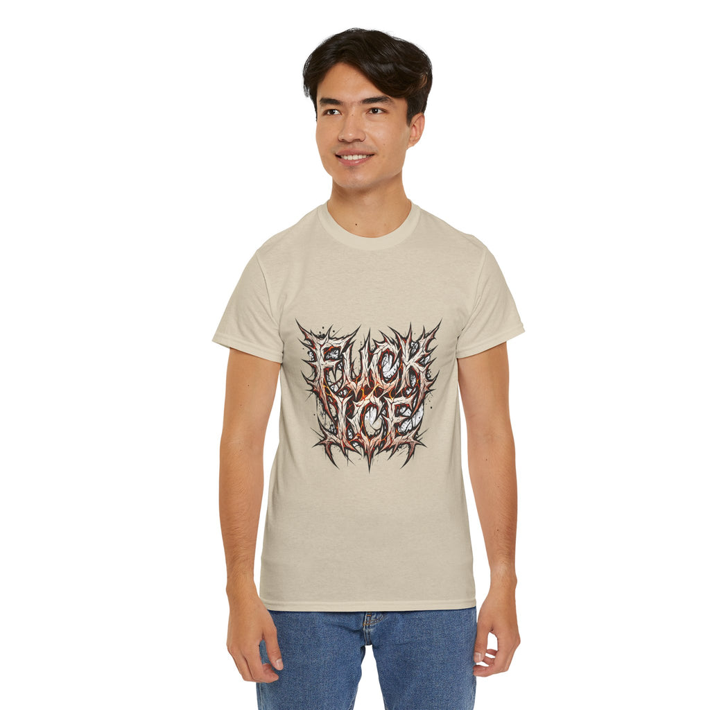 T-Shirt — 'Fuck 2021' Grunge Metal Graphic Tee