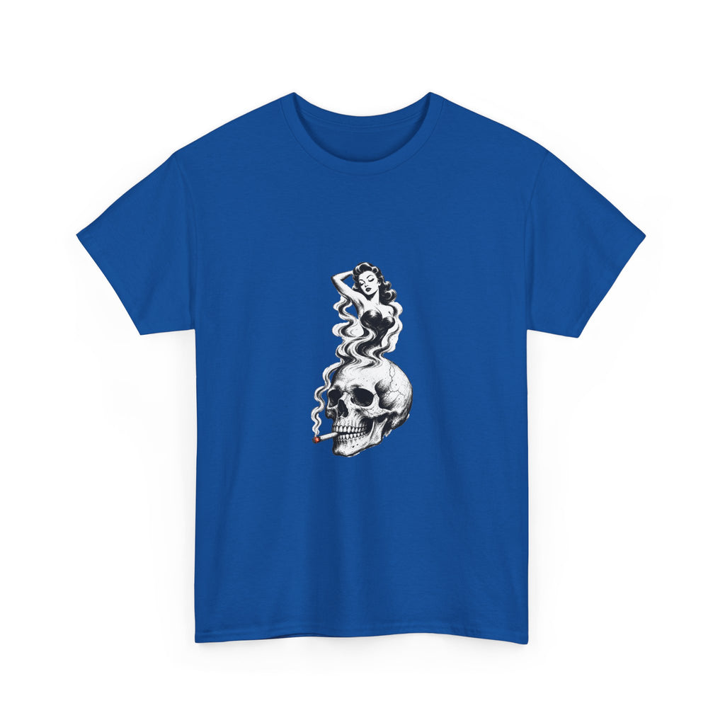 Skull & Pin-Up Graphic Tee