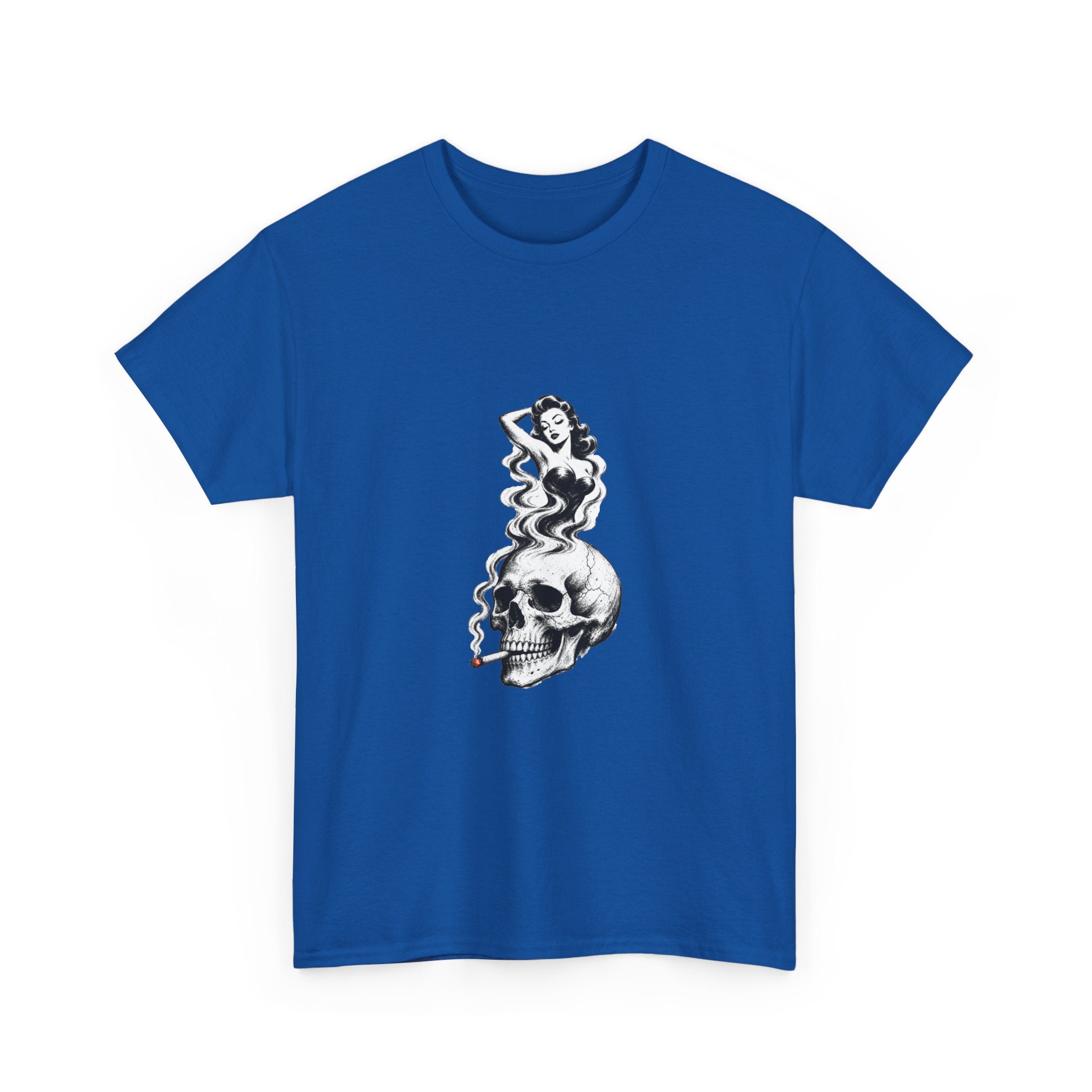 Skull & Pin-Up Graphic Tee