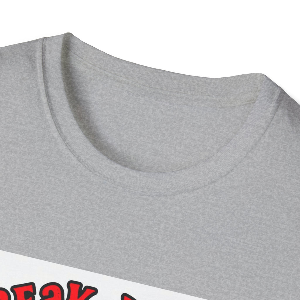 Break Laws Not Hearts Skeleton Flame Graphic T-Shirt