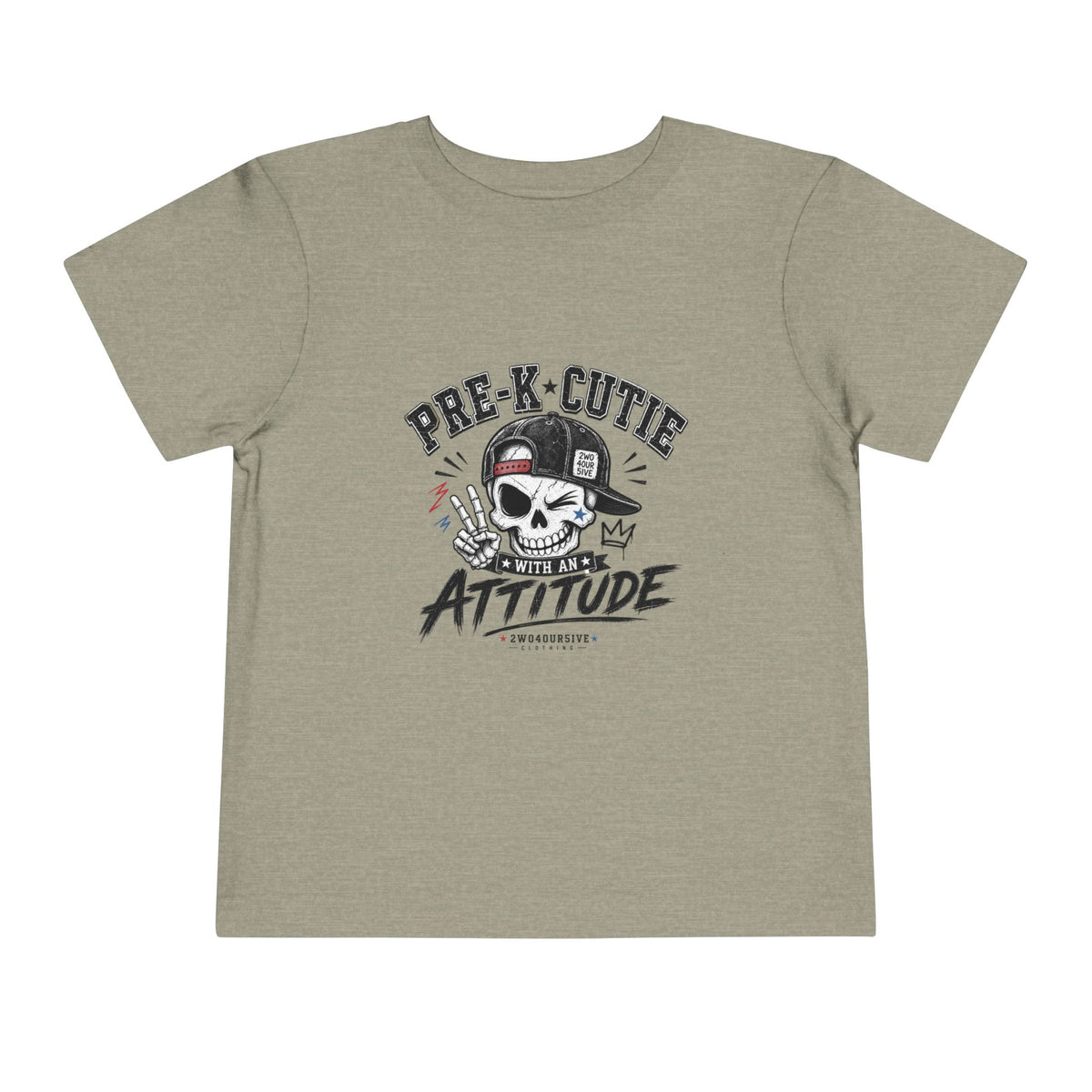 Pre-K Cutie Attitude Toddler Tee