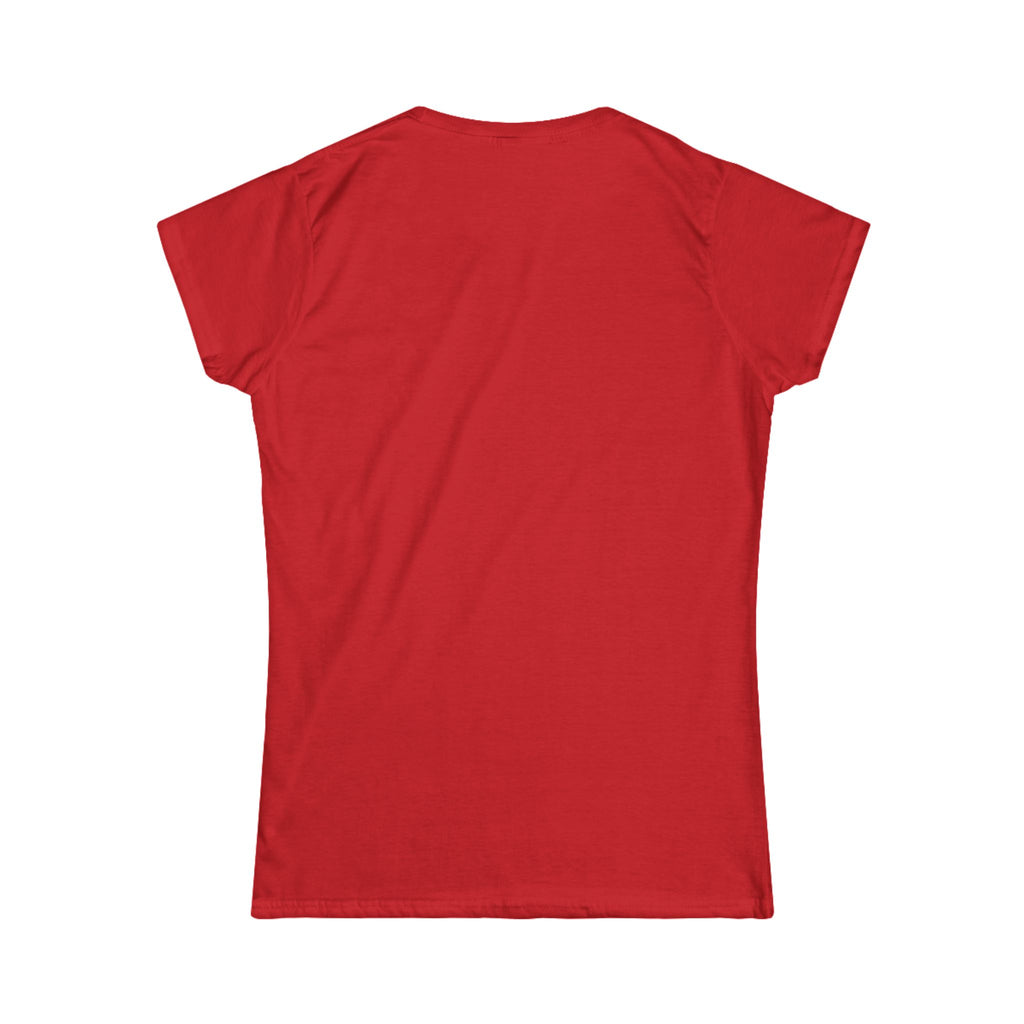 Sin City Saddle Club Skull Tee — Women's Biker Graphic T-Shirt