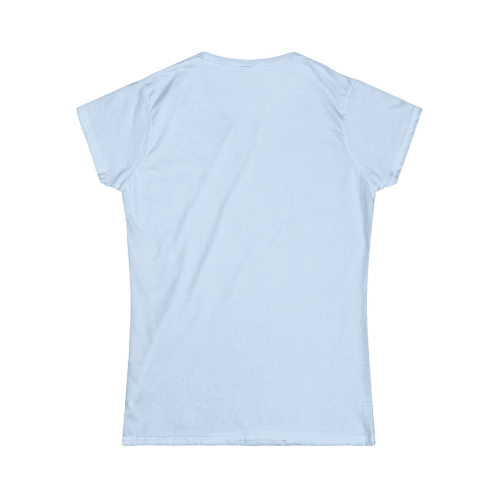 Sin City Saddle Club Skull Tee — Women's Biker Graphic T-Shirt