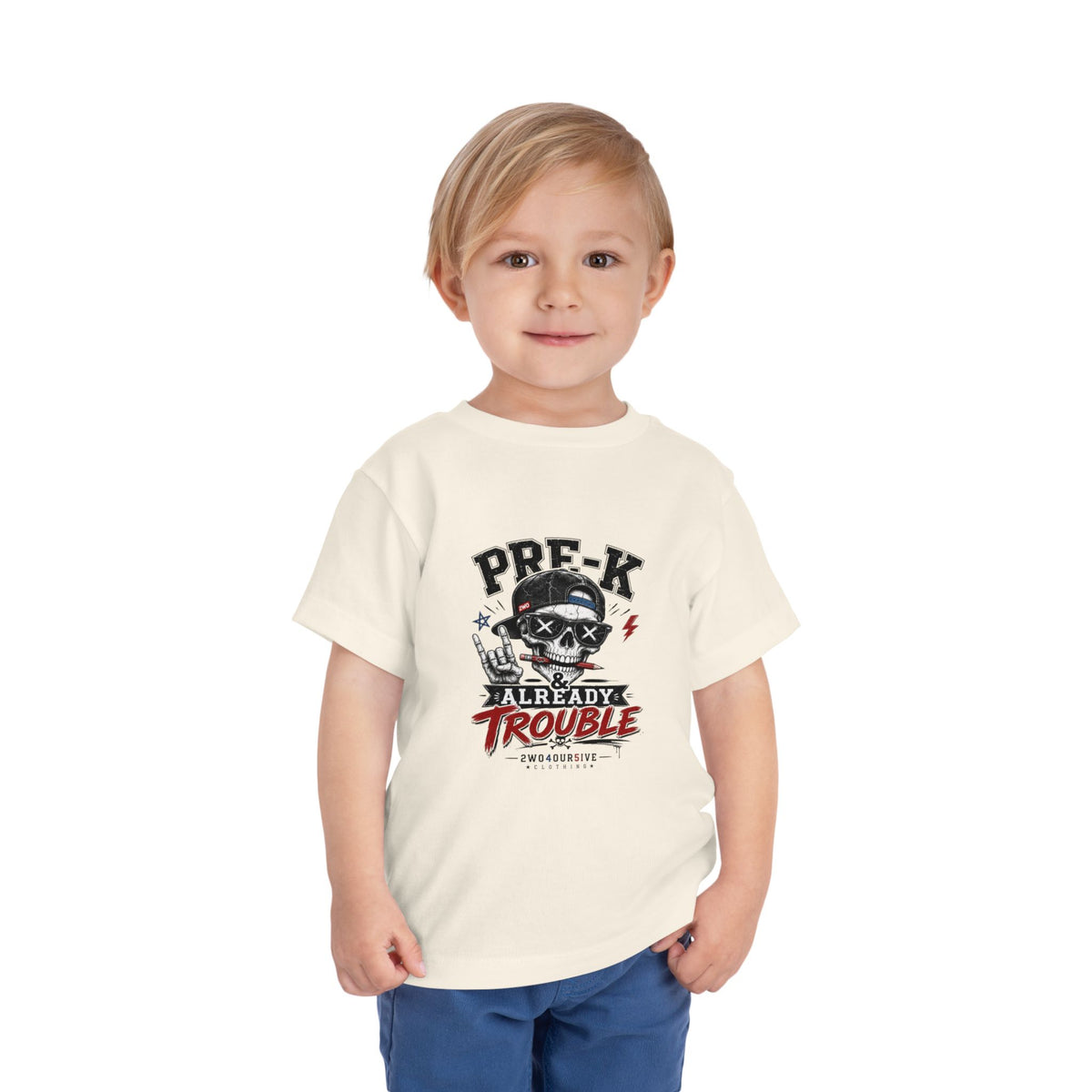Pre-K Already Trouble Toddler Tee