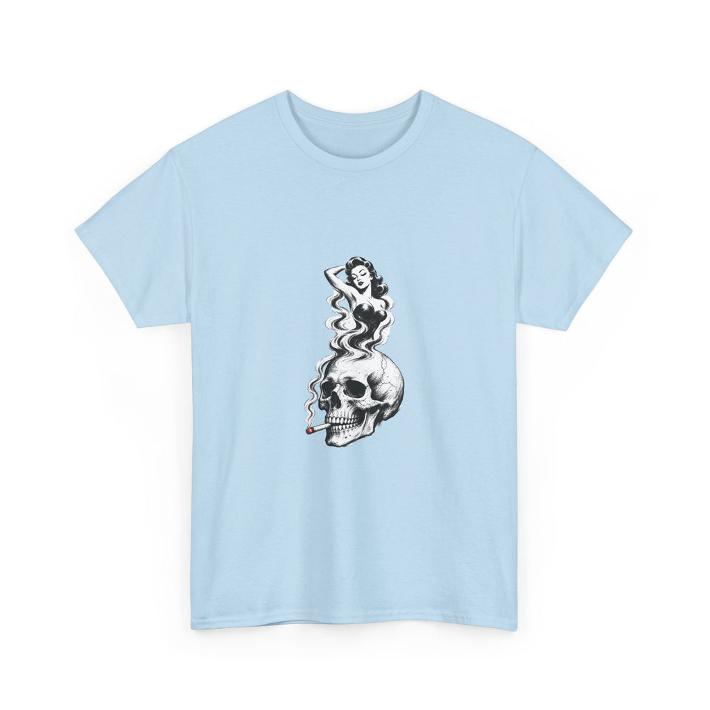 Skull & Pin-Up Graphic Tee
