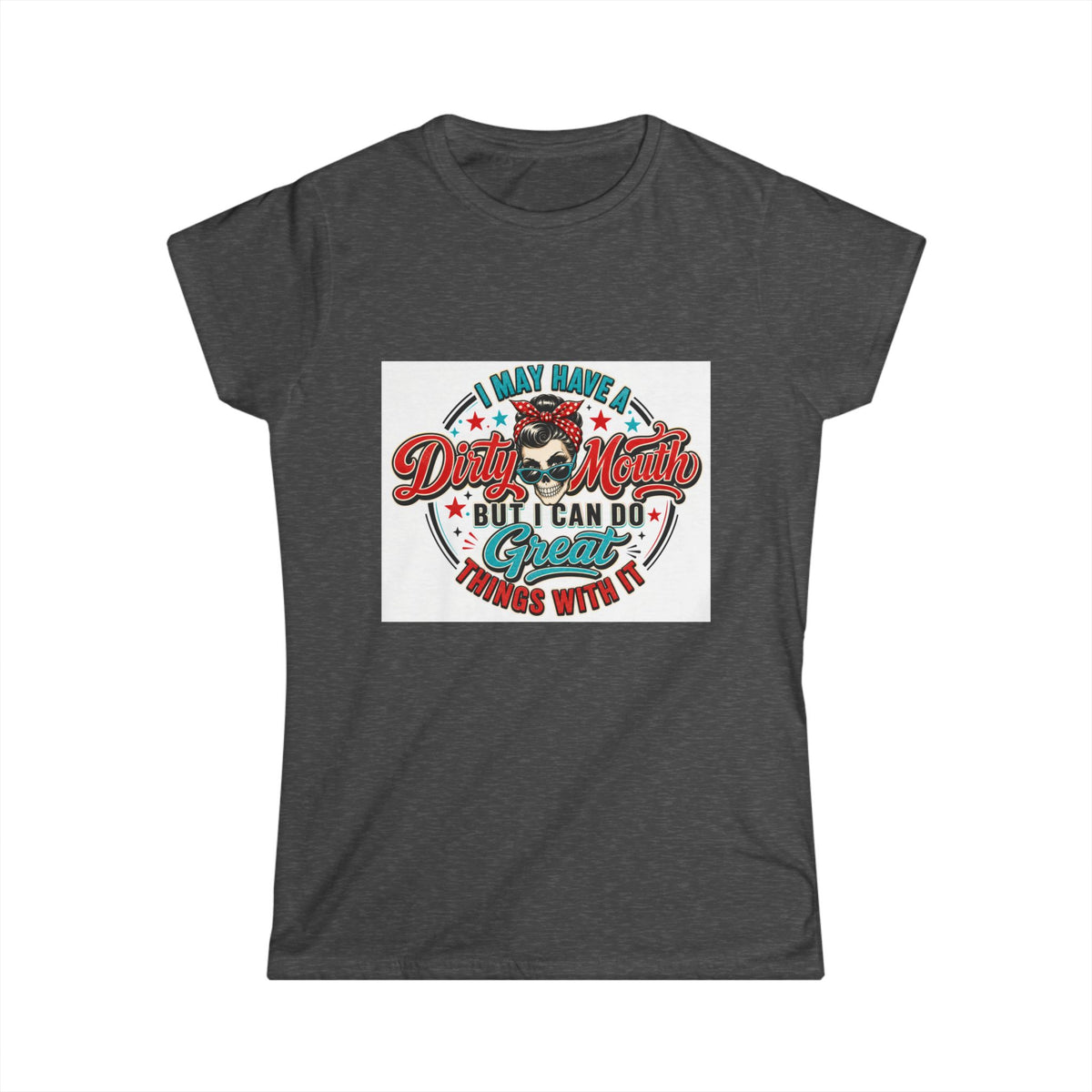 Dirty Mouth Graphic Tee — Retro Rosie