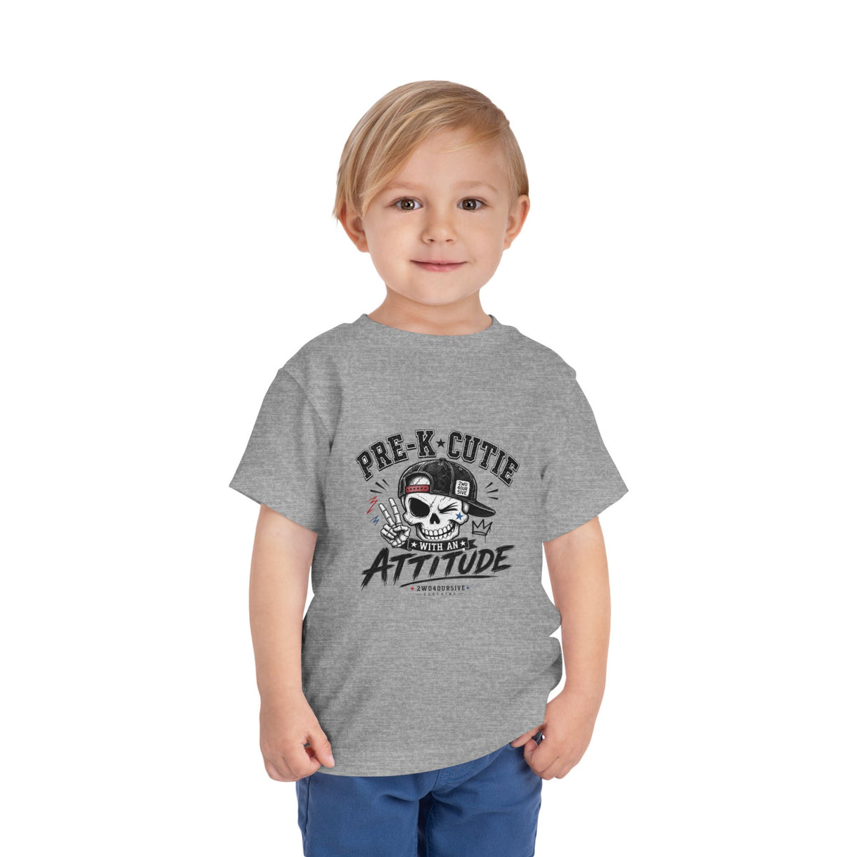 Pre-K Cutie Attitude Toddler Tee