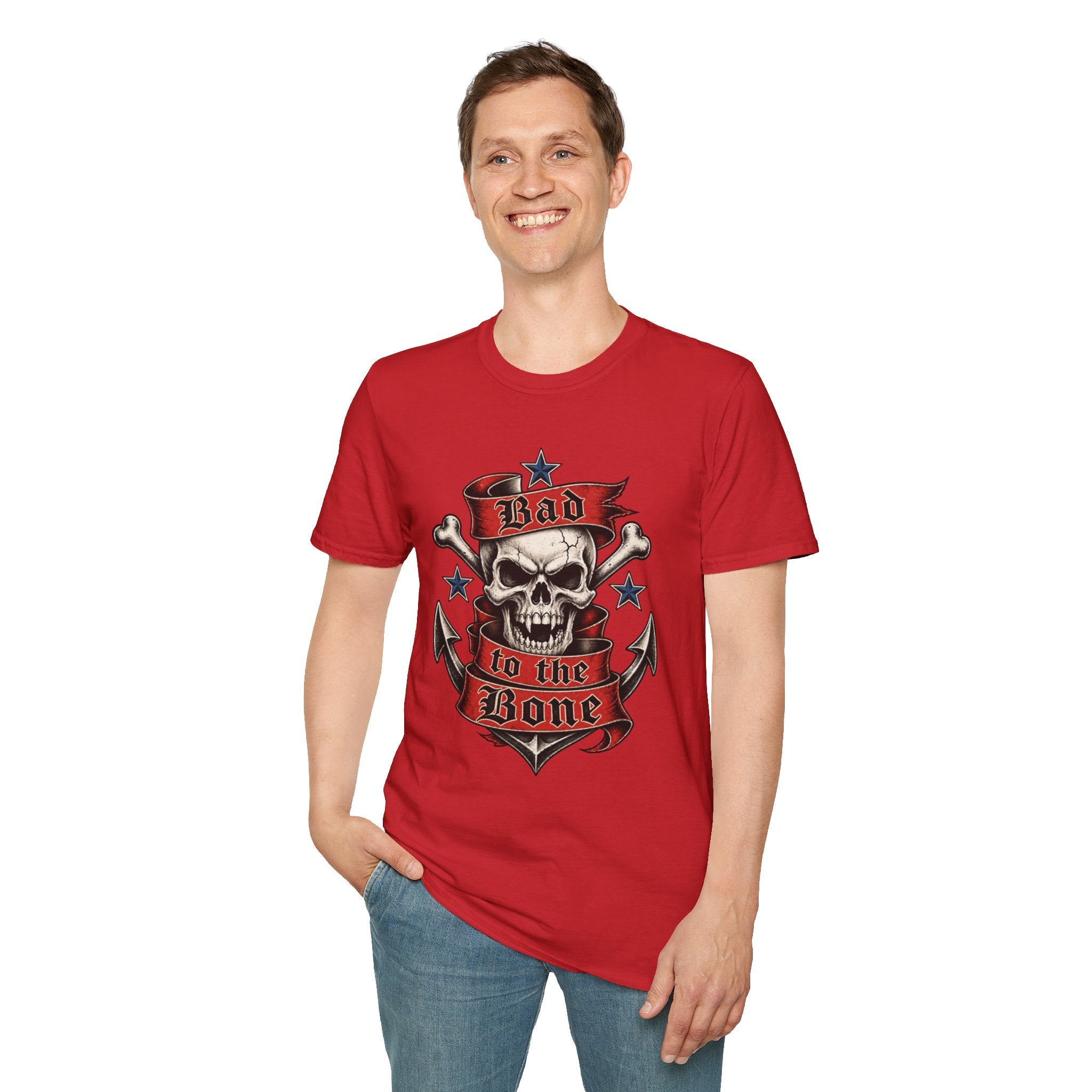 Bad to the Bone Skull T-Shirt