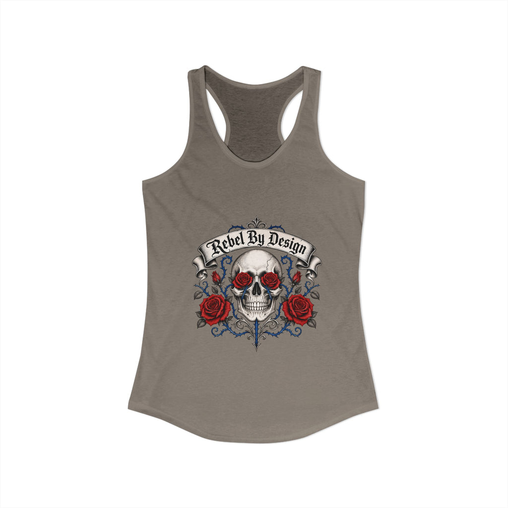 Rebel By Design, Women's Ideal Racerback Tank