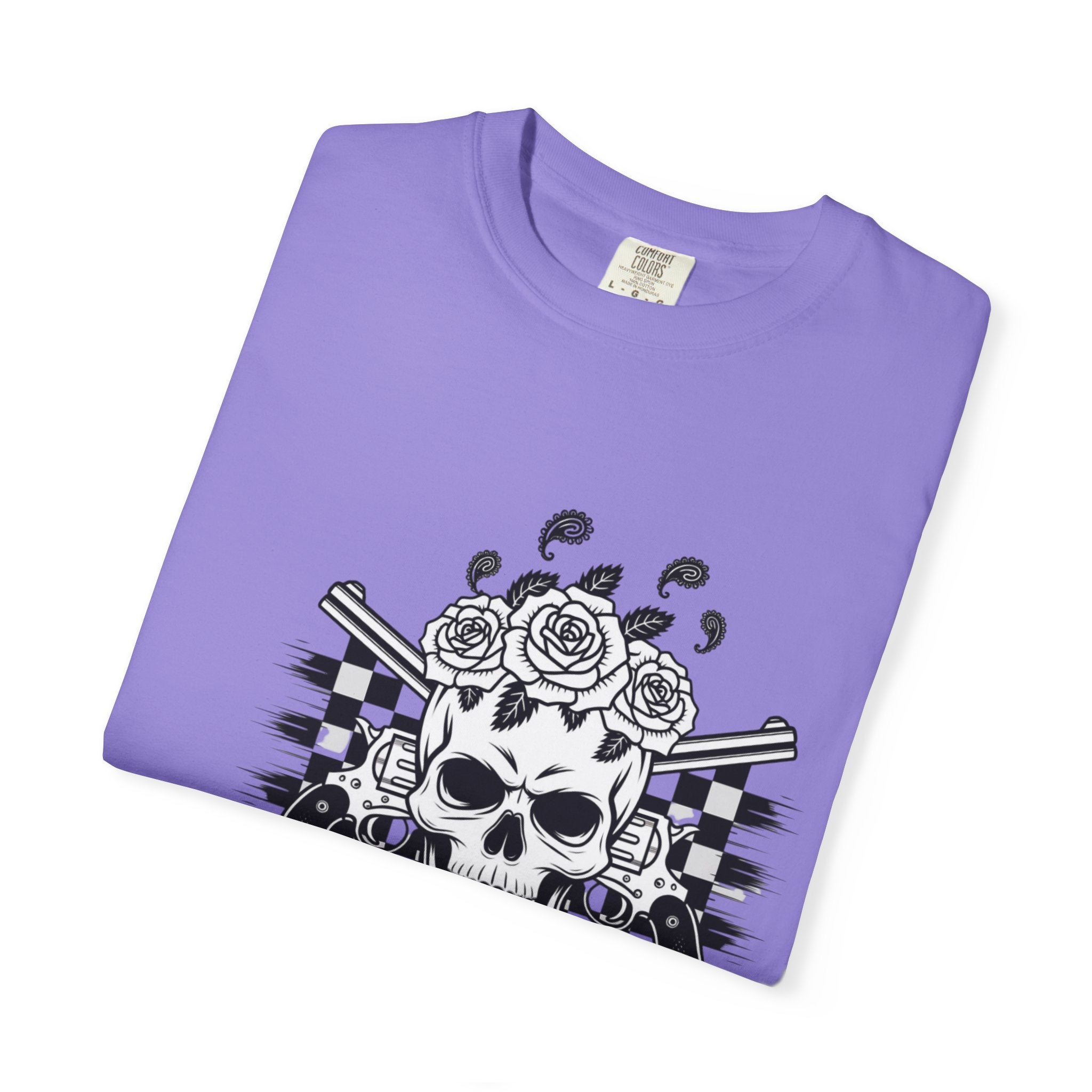Skull & Roses T‑Shirt — "Freedom Ain't Free" Graphic Tee