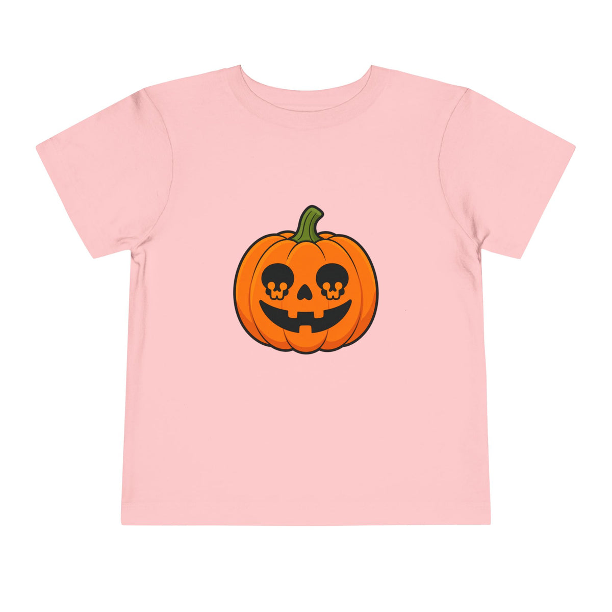 Toddler Pumpkin Jack-O'-Lantern Tee — Cute Halloween Pumpkin Shirt for Kids