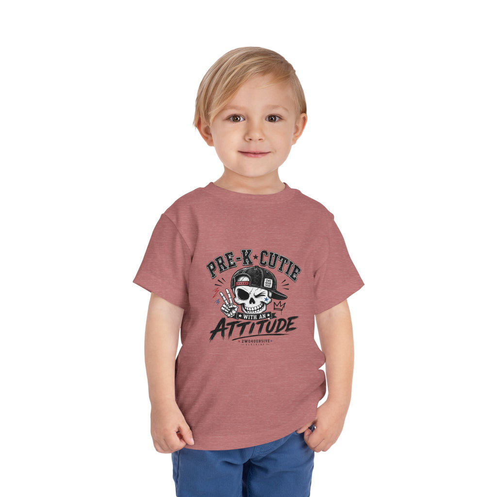 Pre-K Cutie Attitude Toddler Tee